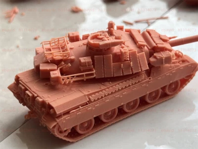 3d Printed 1/72 /87/48 AMX-30B2 Main Battle Tank Unpainted Kit- - Image 1 of 4