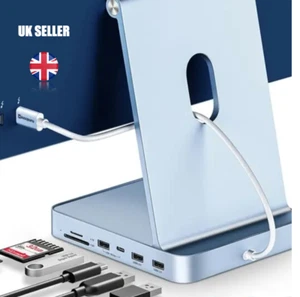 USB C HUB For iMac 24-inch 2021/2024 7 in 1 USB Hub For iMac M1/M3 - Picture 1 of 12
