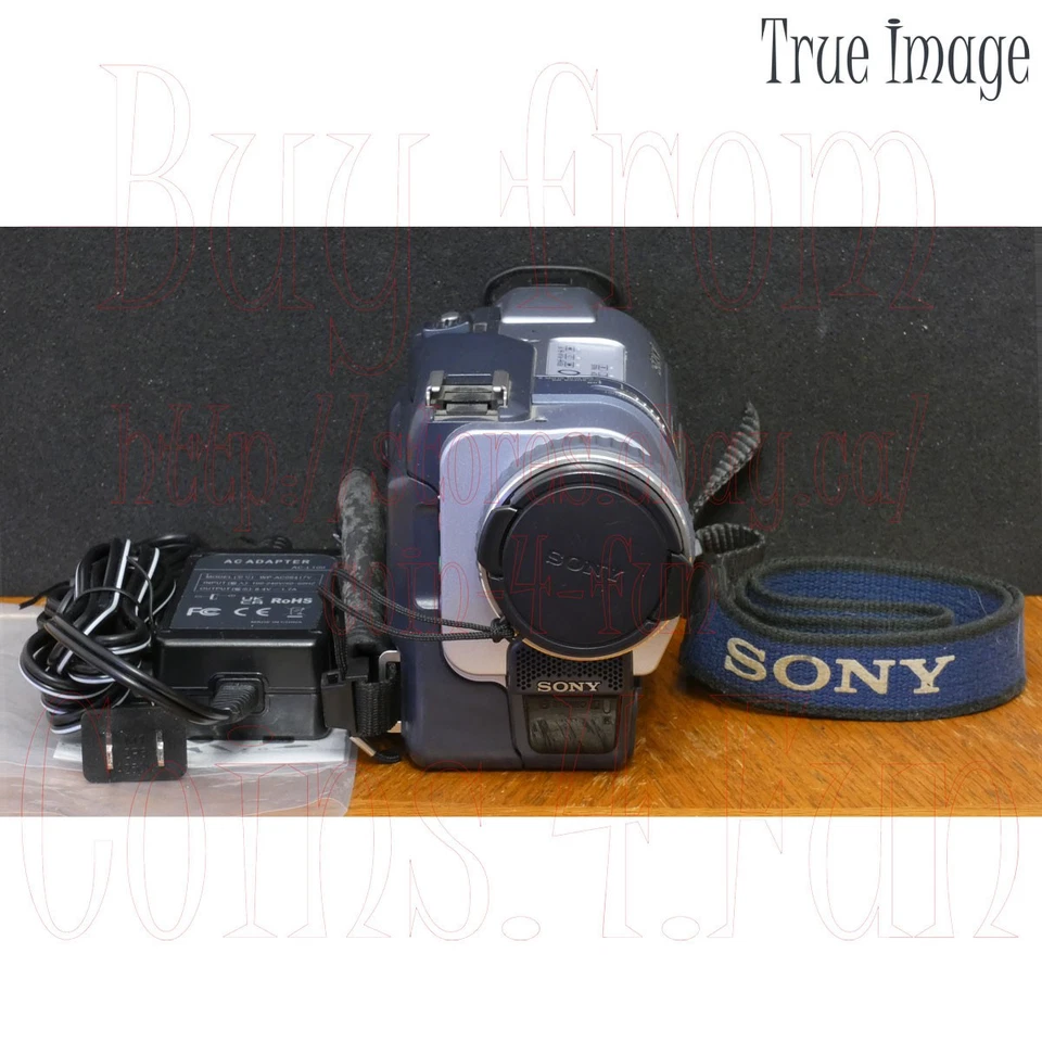 Sony Handycam DCR-TRV340E PAL NTSC Video8 Hi8 Digital8 Tape Camcorder TBC DNR - Image 1 of 4