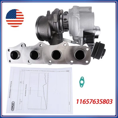 11657635803 For BMW 320i 328i 528i X3 Z4 N20B20 2012-2016 Turbo Turbocharger New - Image 1 of 4