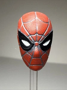 Marvel Legends Male Head Only Custom Fodder Spider-Man - Picture 1 of 2