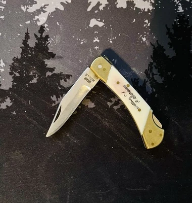 Solingen 440 Folding Pocket Knife Vintage Bear Hunter LB-5 - Image 1 of 4