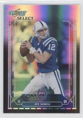 2006 Score Select End Zone /6 Jim Sorgi #118 - Image 1 of 2