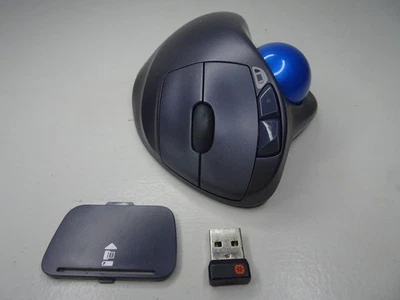 Logitech M570 Wireless Trackball + Receiver & Cover - Image 1 of 4