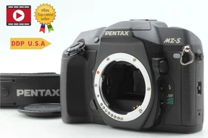 [ Near MINT w / Strap ] PENTAX MZ-S 35mm SLR Film Camera Black Body From JAPAN - Picture 1 of 13