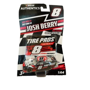 Josh Berry #8 Tire Pros Xfinity NASCAR Authentics 2022 Wave 3 1:64 NUEVO - Imagen 1 de 2