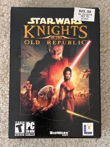 Star Wars: Caballeros de la Antigua República PC Big Box - Juego completo de 4 discos 2003 - Imagen 1 de 6