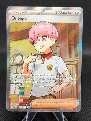 Pokemon TCG Ortega 141/131 SV: Prismatic Evolutions Full Art Holo - Image 1 of 2