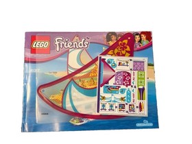 LEGO Friends Sunshine Catamaran 41317 Instructions Manual Booklet + Stickers