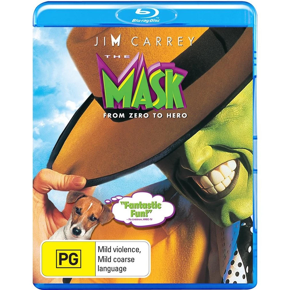 The Mask Blu-ray | Jim Carrey, Cameron Diaz | Region Free - Image 1 of 1