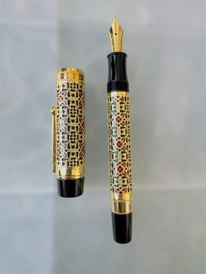 Pluma Estilográfica Mont Blanc Patron of Art Edición Limitada Semiramis 18k Nuevo en Caja Foto 1 de 4