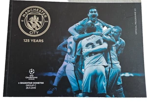 MANCHESTER CITY v Shakhtar Donetsk UEFA Champions League Programme 26.11.2019 - Picture 1 of 2