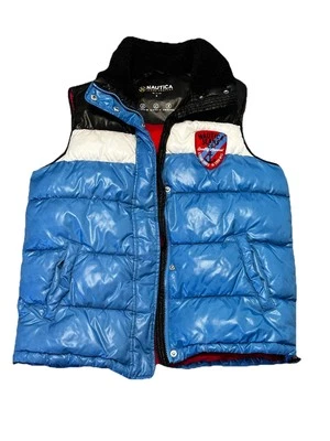 Nautica Performance Mens Puffer Vest, EUC - Image 1 of 4