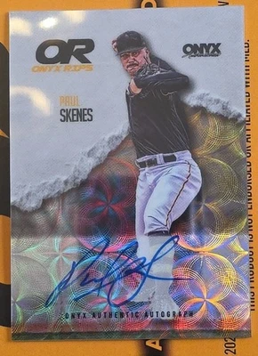 Caleidoscopio automático Onyx Rips Paul Skenes 2025 🔥 Piratas de Pittsburgh 🔥 Foto 1 de 2