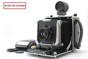 [MINT] Linhof Technica V + W 135mm 5.6 + 6x9 4x5 Finder + Super Rollex JAPAN - Picture 1 of 12