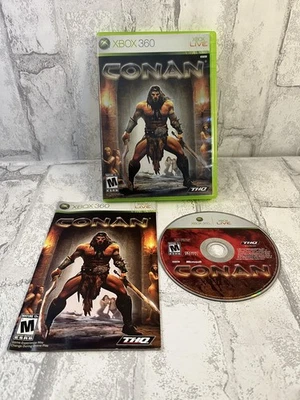 Conan (Microsoft Xbox 360, 2007) CIB W/ Manual Complete - Tested &Working - Image 1 of 4