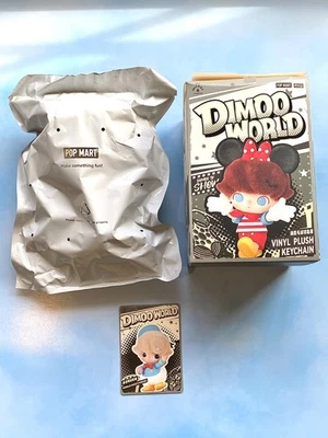POP MART Dimoo World Disney DONALD DUCK'S SINGING Vinyl Plush Keychain, Box Open - Image 1 of 4