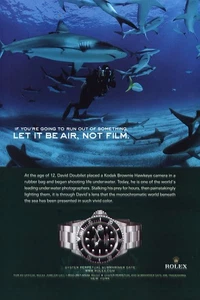 Rolex Uhr 2006: Let It Be Air Vintage Print Ad - Bild 1 von 1