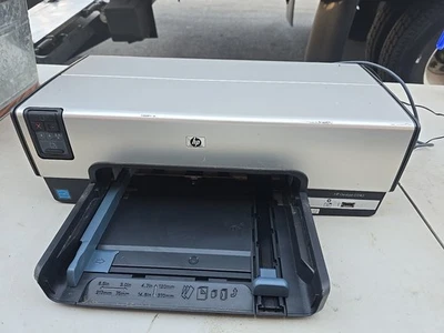 HP Deskjet 6940 Standard Color Inkjet Printer Tested w/ Power Adapter 1907 Pages - Image 1 of 4