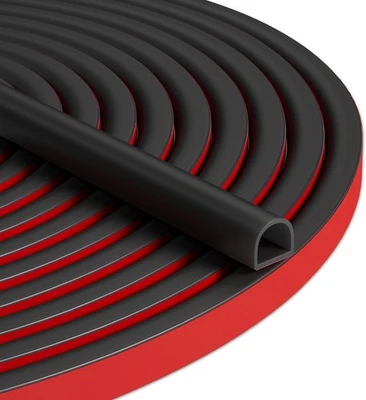 40FT Weather Stripping Door Seal - Self Adhesive Weather Insulation Strip Weathe - Image 1 of 4
