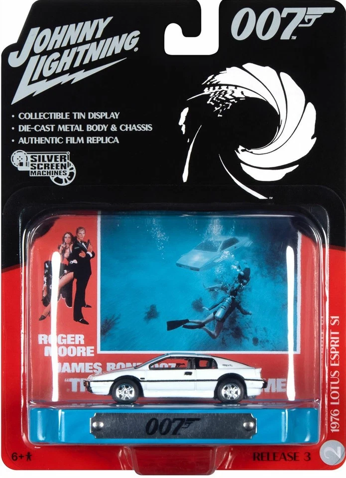 Nuovo Johnny Lightning 1:64 Lotus Esprit Modello Diecast - James Bond - JLSP118 - Immagine 1 di 1
