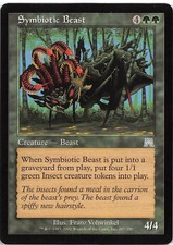 Symbiotic Beast *PLAYSET* Magic MtG x4 Onslaught SP