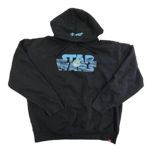 Element Skateboards Star Wars Adult Hooded Sweatshirt XL Black Grogu Mandalorian - Picture 1 of 7