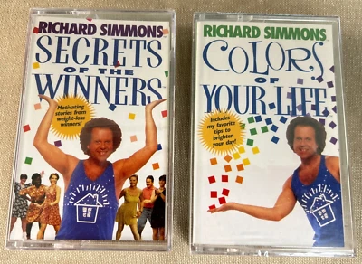 Secrets Of The Winners & Colors Of Your Life ~ Richard Simmons Cassette  Sealed - Image 1 of 4