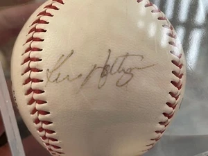 Ken Holtzman SIGNED AUTOGRAPHED BASEBALL - Picture 1 of 2