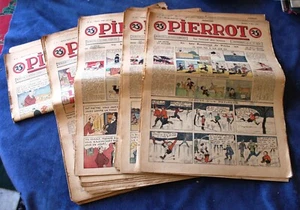 PIERROT Le journal des jeunes LOT de 40 numéros qui se suivent 1936 - Bild 1 von 1
