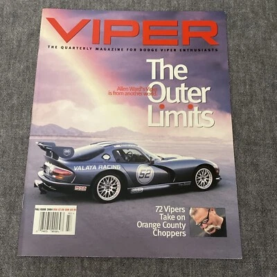 Viper Quarterly Magazine Fall Issue 2004  Dodge SRT-10 Volume 10 #4 - Image 1 of 4