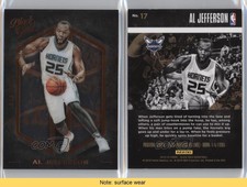 2015-16 Panini Black Gold Bronze Al Jefferson #17