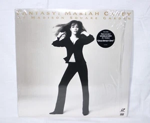 FANTASY MARIAH CAREY AT MADISON SQUARE GARDEN Laserdisc LD 1996 shrink Hype - Picture 1 of 6