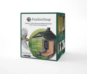 Alimentador inteligente para aves Scout Wi-Fi con energía solar - Cámara de semillas doble - Pluma a presión - Imagen 1 de 1