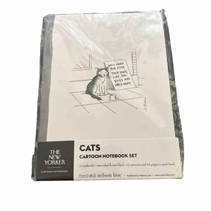 New Yorker Cartoon Notebook Set - Cats - Picture 1 of 2