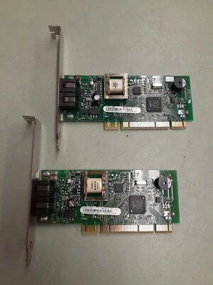 (2) HP 5187-1022 56K PCI Modem Card 90109-2   - Image 1 of 4