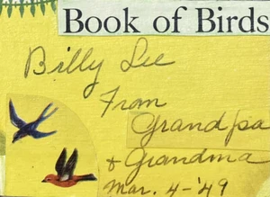 ACEO Original/OOAK Vintage 3/4/1949 child's book signed "Where's Billy Lee now?" - Picture 1 of 1