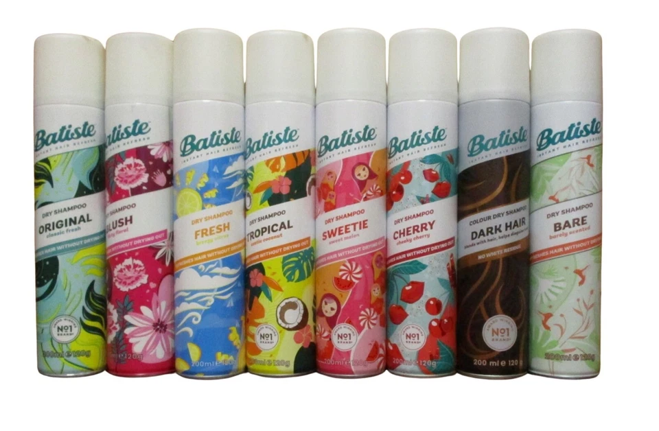 Batiste Dry Shampoo 200 ML/6.73 oz Pack of 3 Choose Scent - Image 1 of 2