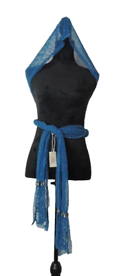 Bufanda con capucha Pretty Angel turquesa Foto 1 de 4