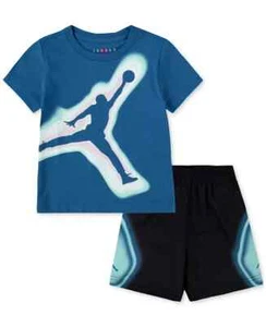Jordan Toddler Boys Air Heat Map Graphic T-Shirt & Mesh Shorts, 2 Piece Set 4T - Picture 1 of 1
