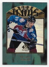97/98 SP AUTHENTIC NHL ICONS EMBOSSED Hockey (#I1-I40) U-Pick From List