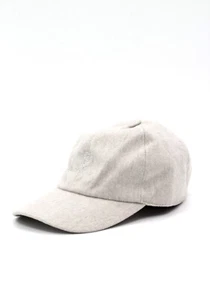 Gorra de béisbol Loro Piana gris claro cachemir talla L (grande) nueva con etiquetas - Imagen 1 de 4