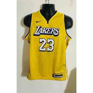 Authentisches NBA Nike Los Angeles Lakers LeBron James Lore Serie Swingman Trikot - Bild 1 von 4