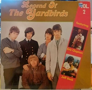 THE YARDBIRDS LP LEGEND OF THE YARDBIRDS BABYLON BEST OF CLAPTON BECK PAGE 1985? - Imagen 1 de 2