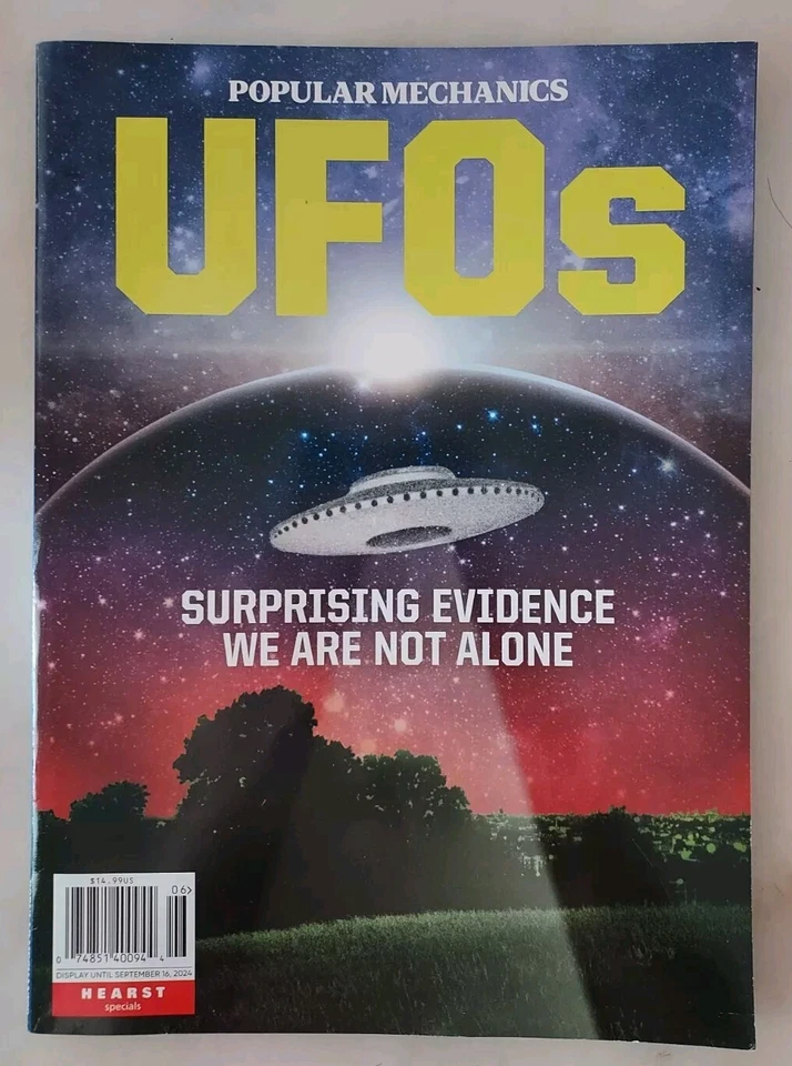 POPULAR MECHANICS Magazine- UFOs - Surprising Evidence We Are Not Alone - Image 1 of 1