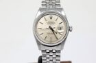 Rolex Datejust 36 Watch Ref. 1603 Steel Automatic Jubilee Bracelet Case 36Mm