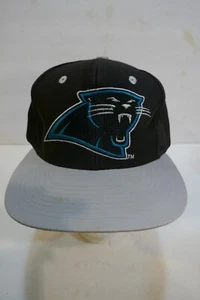 Old School Carolina Panthers   - Solid   Back - Snap Back Hat - Picture 1 of 3
