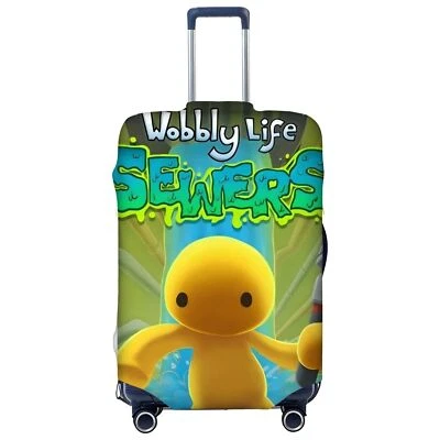Cubierta de equipaje Wobbly Life Game Maleta Protector de equipaje de viaje 18-32 pulgadas Foto 1 de 4