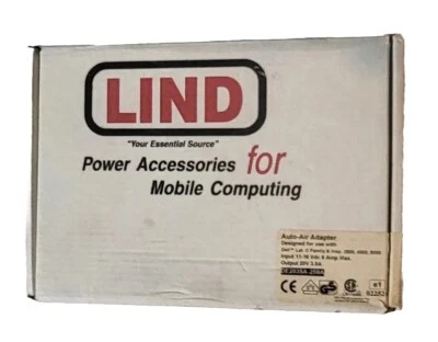Adaptador de aire portátil para automóvil Lind Electronics DE2035A-259A - NUEVO STOCK ANTIGUO  Foto 1 de 3