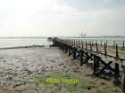 Photo 6X4 Shotley Pier Harwich At Low Water C2015